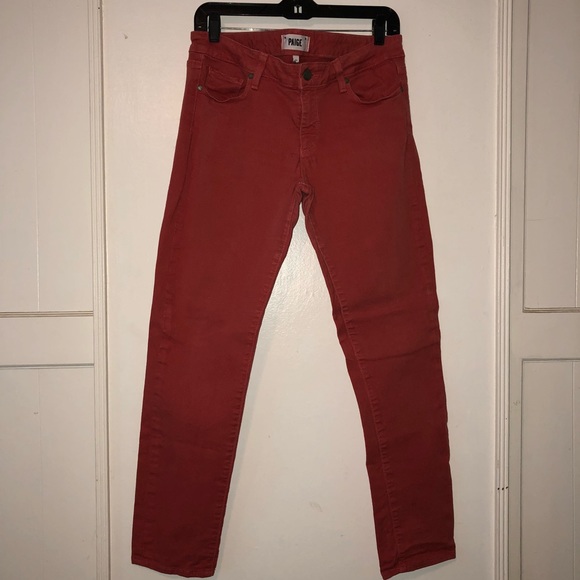 PAIGE Denim - Paige Jeans red colored size 12